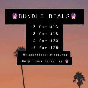 BUNDLE DEALS!!